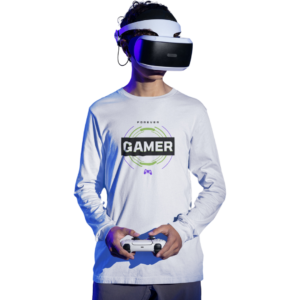 Camiseta Manga Longa Masculina - Edição Forever Gamer
