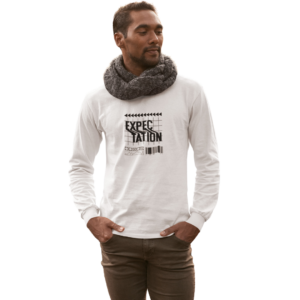 Camiseta Manga Longa Masculina - Edição Expectation