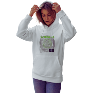 Moletom Canguru Feminino - Edição World