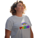 T-Shirt Plus Size LGBT Proud Cinza Mescla01