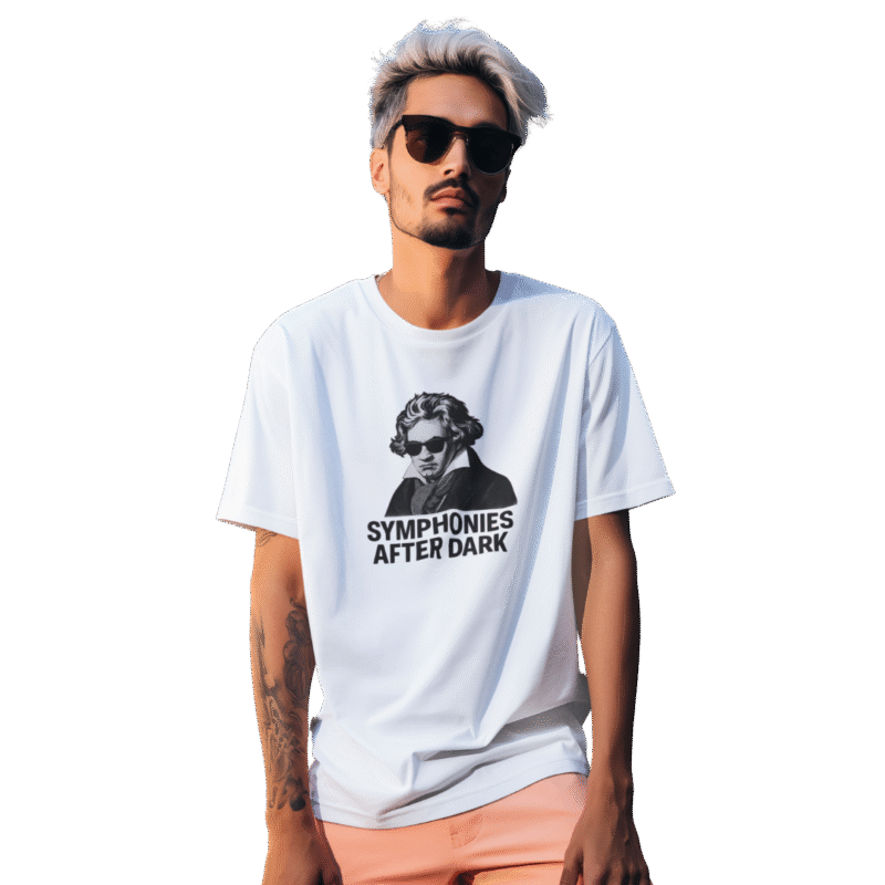 T-shirt masc Oversized